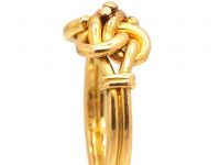 Victorian 18ct Gold Lover's Knot Ring