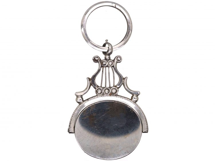 Georgian Cut Steel Swivel Seal