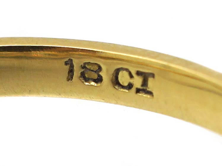 Edwardian 18ct Gold Five Stone Diamond Ring