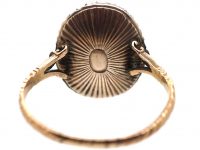 18th Century Hardstone Cameo Ring with Diamond Detail
