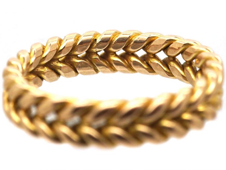 Edwardian 18ct Gold Illusion Ring