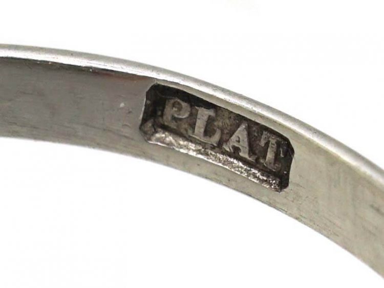 Edwardian Platinum, Diamond Daisy Cluster Ring