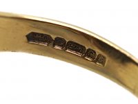 9ct Gold Signet Ring with Banded Onyx Intaglio of a Griffin