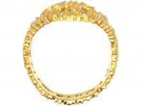 18ct Gold Ring designed by Gilbert Albert for Omega