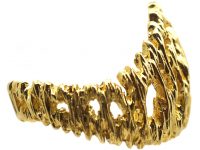 18ct Gold Ring designed by Gilbert Albert for Omega