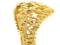 18ct Gold Ring designed by Gilbert Albert for Omega