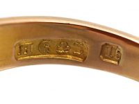 Art Deco 15ct Gold & Carnelian Signet Ring with Intaglio of a Lion with Sword & Scales