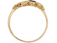 Victorian 15ct Gold Ring with Gemstones that Spell Regard