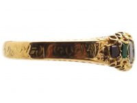 Victorian 15ct Gold Ring with Gemstones that Spell Regard