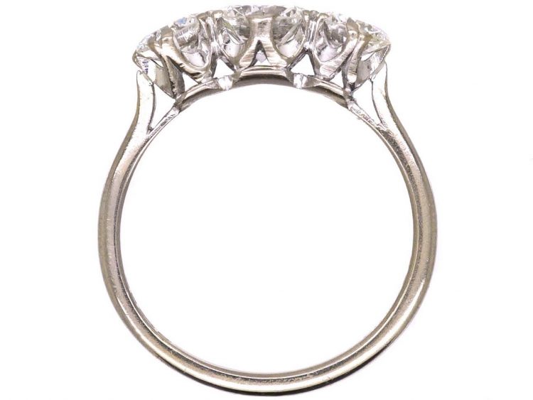 18ct White Gold Three Stone Diamond Ring