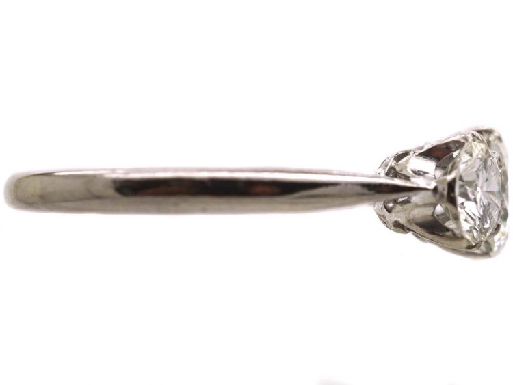 18ct White Gold Three Stone Diamond Ring