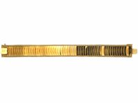 1960s 18ct Gold, Fish Scale Bracelet by UnoAErre