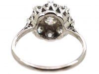 18ct White Gold, Diamond Cluster Ring