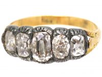 Georgian Five Stone Diamond Ring