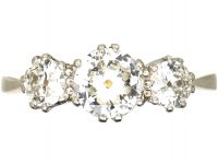 Edwardian 18ct Gold & Platinum,Three Stone Diamond Ring