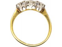 Edwardian 18ct Gold & Platinum,Three Stone Diamond Ring