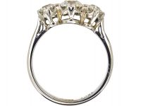 Early 20th Century 18ct White Gold,Three Stone Diamond Ring