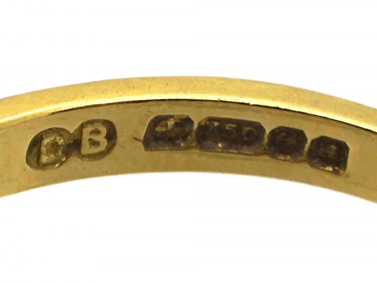 18ct Gold & Diamond Daisy Cluster Ring