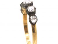 Georgian Five Stone Rose Diamond Ring