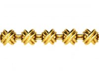 18ct Gold Kiss Bracelet by Paloma Picasso for Tiffany