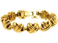 18ct Gold Kiss Bracelet by Paloma Picasso for Tiffany