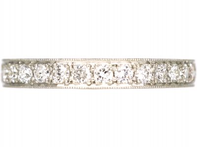 Early 20th Century Platinum & Diamond Eternity Ring