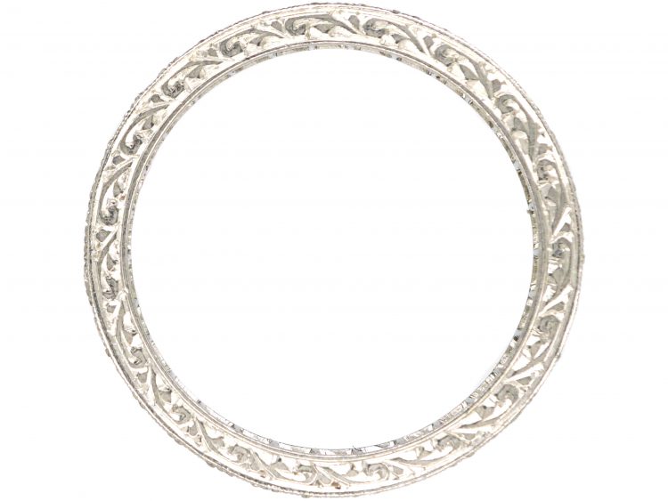 Early 20th Century Platinum & Diamond Eternity Ring