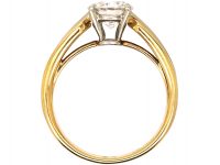 18ct Gold Trinity Solitaire Ring set with a 1.30 Carat Diamond by Cartier