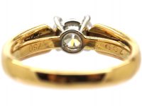 18ct Gold Trinity Solitaire Ring set with a 1.30 Carat Diamond by Cartier
