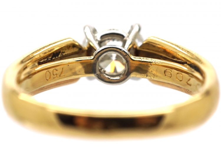 18ct Gold Trinity Solitaire Ring set with a 1.30 Carat Diamond by Cartier