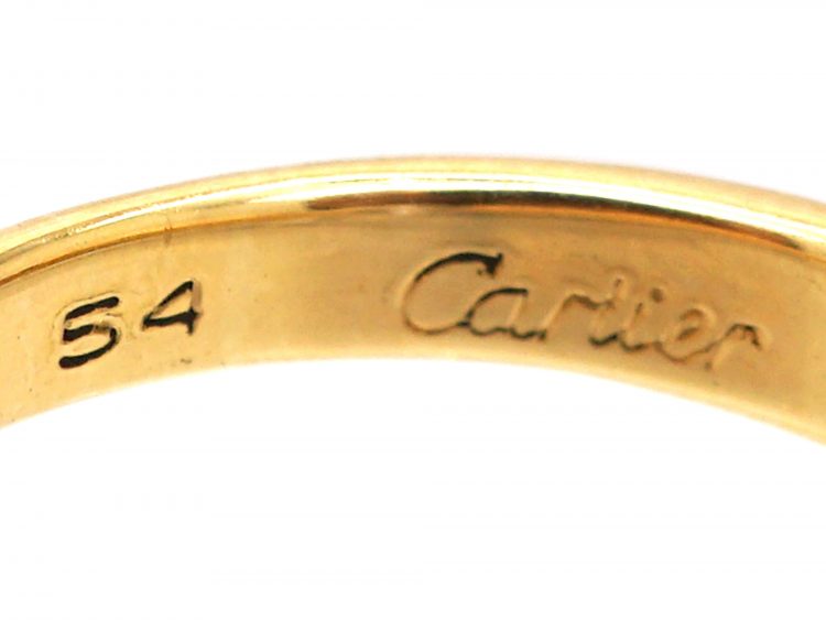 18ct Gold Trinity Solitaire Ring set with a 1.30 Carat Diamond by Cartier