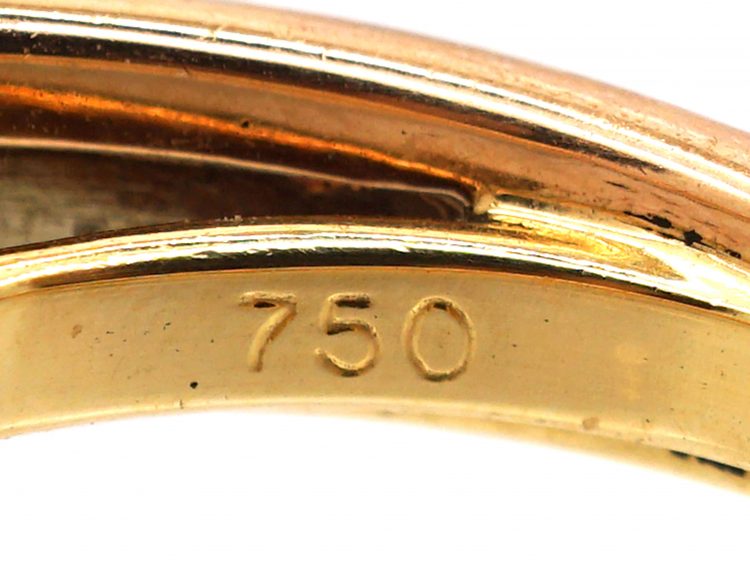 18ct Gold Trinity Solitaire Ring set with a 1.30 Carat Diamond by Cartier