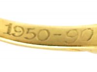 Victorian 18ct Gold Five Stone Ruby Ring with Diamond Points
