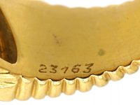 Retro 18ct Gold & Platinum, Diamond Ring by Mauboussin, Paris