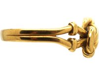 Edwardian 18ct Gold Lover's Knot Ring