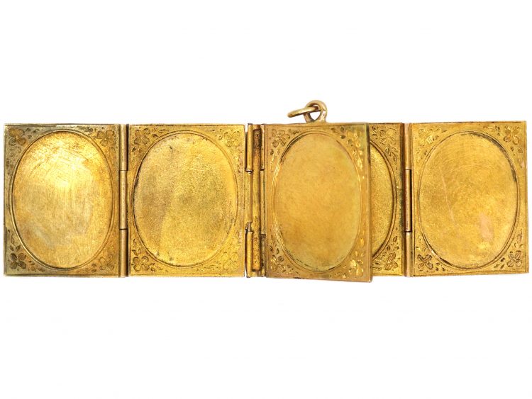 Victorian 18ct Gold Book Locket