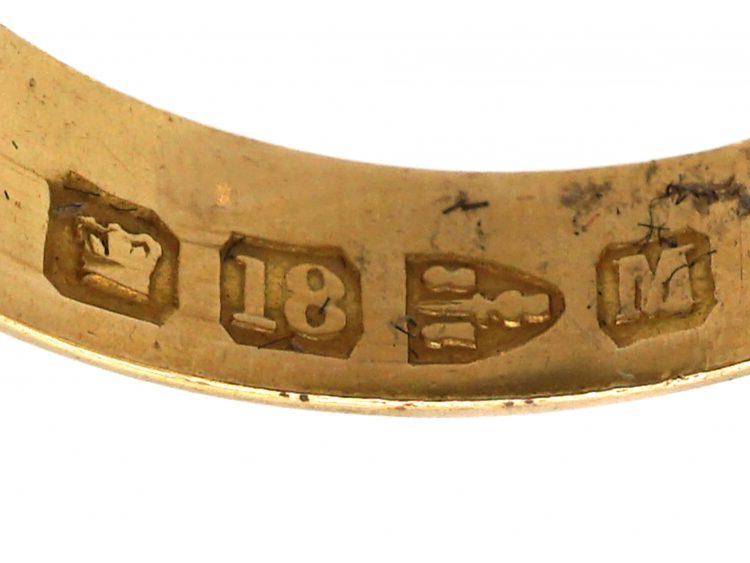 Victorian 18ct Gold, Five Stone Diamond Ring