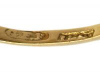 Edwardian 18ct Gold & Platinum, Double Cluster Diamond Ring