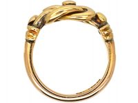 Edwardian 18ct Gold Lover's Knot Ring