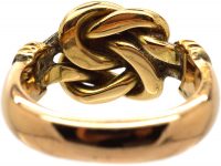 Edwardian 18ct Gold Lover's Knot Ring