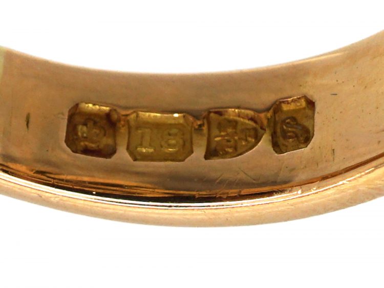 Edwardian 18ct Gold Lover's Knot Ring