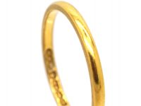 22ct Wedding Ring Assayed in 1950