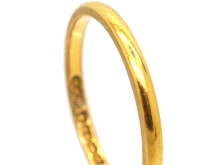 22ct Wedding Ring Assayed in 1950