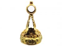 Regency Three Colour Gold Butterfly Seal With a Citrine Base & the Name Mary