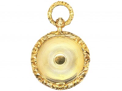 Georgian 15ct Gold Vinaigrette & Locket