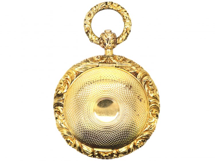 Georgian 15ct Gold Vinaigrette & Locket