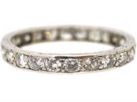 Early 20th Century Platinum & Diamond Eternity Ring