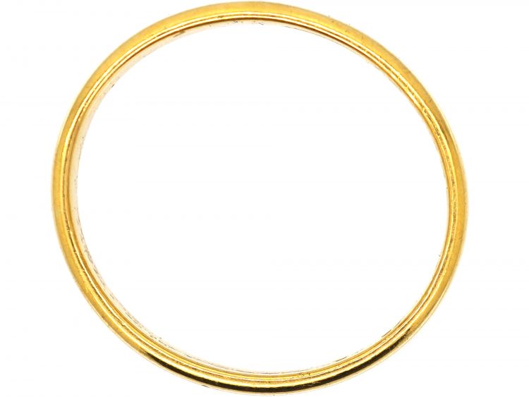 22ct Gold Wedding Ring by Charles Green & Sons