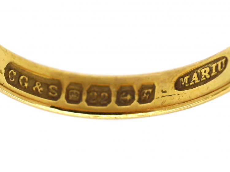 22ct Gold Wedding Ring by Charles Green & Sons