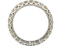 Early 20th Century Platinum, Diamond Eternity Ring